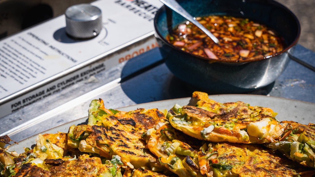 Korean Vegetable Pancakes